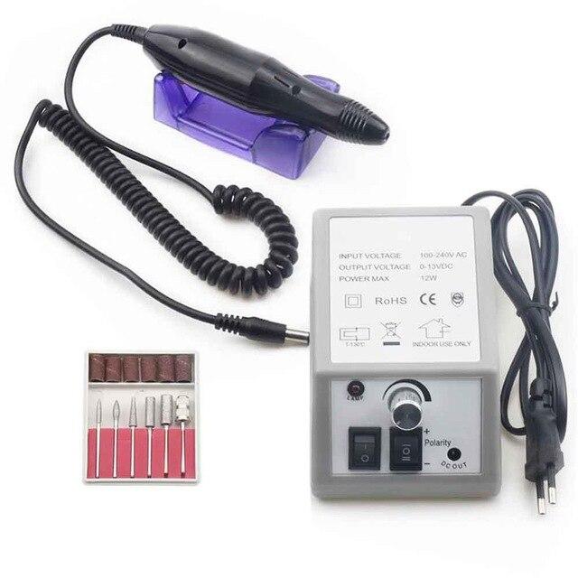 35000 RPM 32W Electric Nail Drill Machine Set Manicure Pedicure Machine Nail Accessory Tools Set Nail File Nail Drill Bit Kit|Electric Manicure Drills