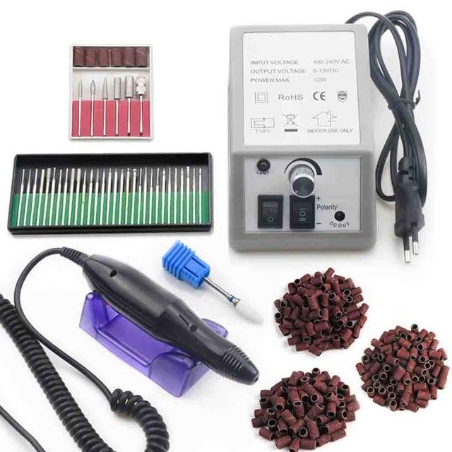 Electric Nail Drill Machine 32W 35000RPM Nail Art Equipment Manicure Machine Accessory Electric Nail File Nail Drill Bit Tool|Electric Manicure Drills