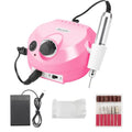 Pro Electric Nail Drill Manicure Machine Set Nail Art Equipment 35000RPM for Manicure Pedicure Nail File Tools Polish Bits|Electric Manicure Drills