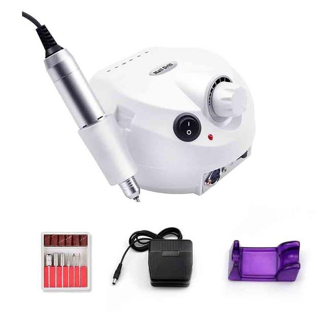 35000/20000 RPM Electric Nail Drill Machine Apparatus for Manicure Pedicure with Cutter Nail Art Kit Nail Tool|Electric Manicure Drills