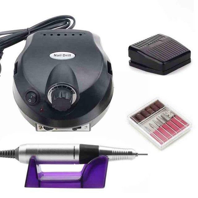 35000/20000 RPM Electric Nail Drill Machine Manicure Machine Milling Cutter For Manicure Pedicure Accessories Nail Art Tool|Electric Manicure Drills