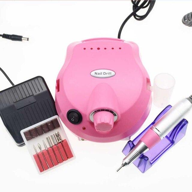 35000/20000 RPM Electric Nail Drill Machine Manicure Machine Milling Cutter For Manicure Pedicure Accessories Nail Art Tool|Electric Manicure Drills