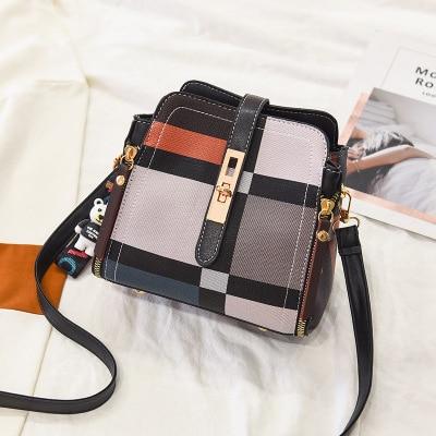 women handbags famous brands women bags purse messenger shoulder bag high quality Ladies luxury top women Lattice bag 2020|Shoulder Bags