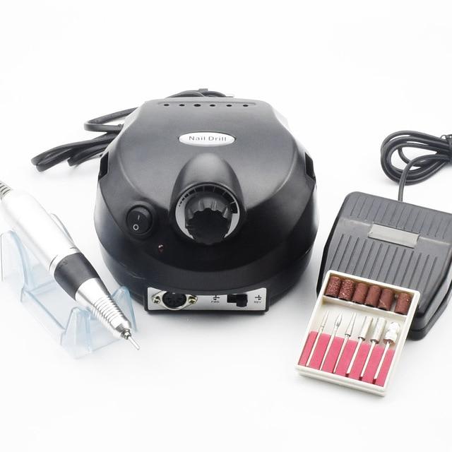 35000RPM Electric Nail Drill Manicure Machine Apparatus for Manicure Pedicure Nail File Tools Drill Polish Bits Tools Kits|Electric Manicure Drills