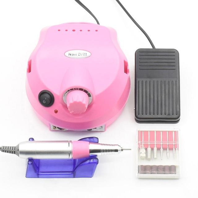 35000RPM Electric Nail Drill Manicure Machine Apparatus for Manicure Pedicure Nail File Tools Drill Polish Bits Tools Kits|Electric Manicure Drills