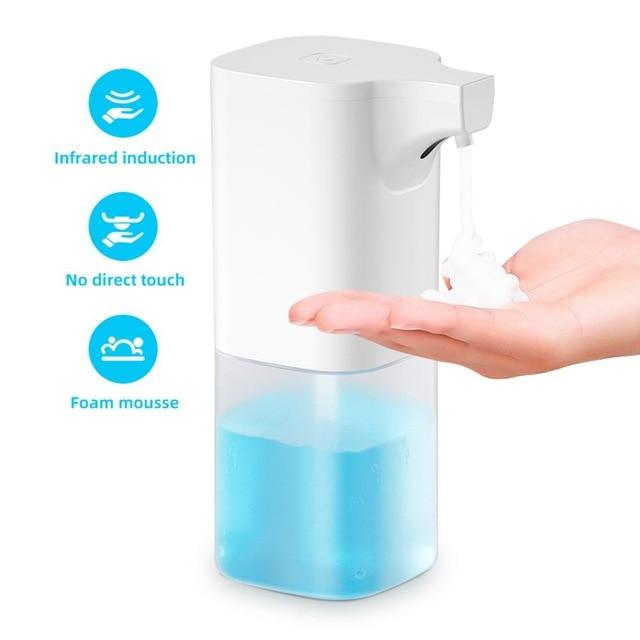 Soap Dispenser Pump Automatic Liquid Soap Dispenser Infrared Smart Sensor Touchless Foam Shampoo Dispensers For Kitchen Bathroom|Liquid Soap Dispensers