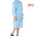 Disposable Protection Gown Dust Spray Suit Siamese Non woven Dust proof Anti Splash Clothing Safely Protection Clothes In Stock|Lab Coats