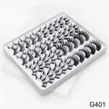 8/20 Pairs 3D Mink Lashes Natural False Eyelashes Dramatic Volume Fake Lashes Makeup Eyelash Extension Silk Handmade Eyelashes|False Eyelashes