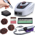 35000 RPM 32W Electric Nail Drill Machine Set Manicure Pedicure Machine Nail Accessory Tools Set Nail File Nail Drill Bit Kit|Electric Manicure Drills