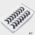 SEXYSHEEP 7 pairs 25mm 3D Faux Mink Lashes Natural Long False Eyelashes Volume Fake Lashes Makeup Extension Eyelash maquiagem|False Eyelashes