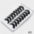 SEXYSHEEP 7 pairs 25mm 3D Faux Mink Lashes Natural Long False Eyelashes Volume Fake Lashes Makeup Extension Eyelash maquiagem|False Eyelashes