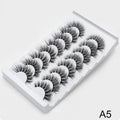 8/20 Pairs 3D Mink Lashes Natural False Eyelashes Dramatic Volume Fake Lashes Makeup Eyelash Extension Silk Handmade Eyelashes|False Eyelashes