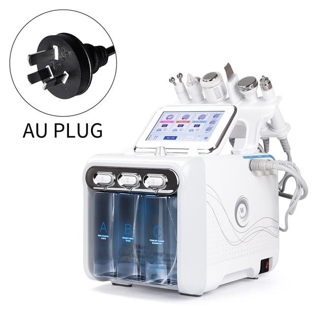 6 In 1 Water Dermabrasion Machine Deep Cleansing Machine Water Jet Hydro Diamond Facial Clean Dead Skin Removal For Salon Use|Skin Beauty Cleansing Facial Bubble Machine