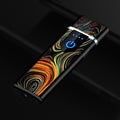 Windproof Dual Arc Lighter Plasma Flameless Rechargeable Electric Lighter for Cigarette Candle with LED Power Display|Cigarette Accessories