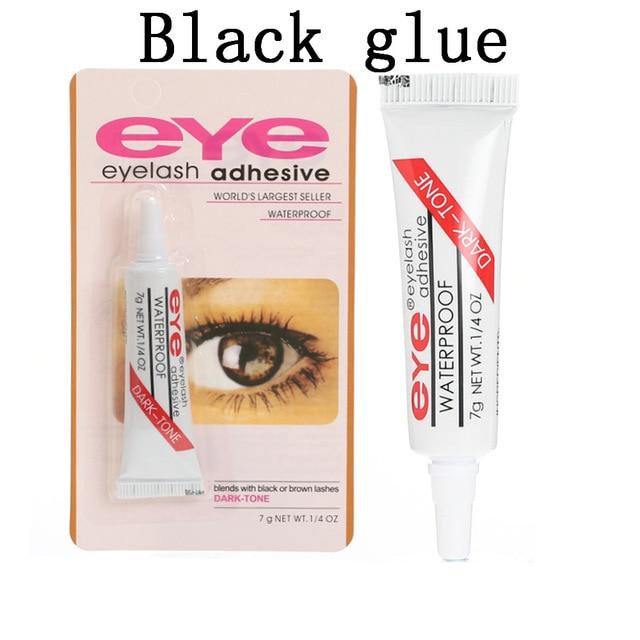 Black /Clear False eyelash glue Adhesive Waterproof Strong Makeup Best Strip Eyelash Glue Stick Eye Makeup Tool Drop Ship TSLM1|Eyelash Glue