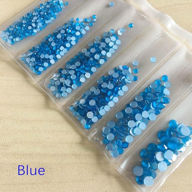 1 Set Multi Shape Crystal Fluorescence Nail Art Rhinestones Decorations Glitter Gems 3D Manicure Decoration Accessory Tool|Rhinestones