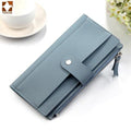 2020 women's wallet Long PU Red Wallet porte feuille femme Female Purse Clutch Money woman Wallet billetera mujer carteras|Wallets