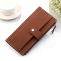 2020 women's wallet Long PU Red Wallet porte feuille femme Female Purse Clutch Money woman Wallet billetera mujer carteras|Wallets