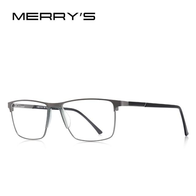 MERRYS DESIGN Anti Blue Light Blocking Men Reading Glasses CR 39 Resin Aspheric Glasses Lenses +1.00 +1.50 +2.00 +2.50 S2001FLH|Men's Reading Glasses