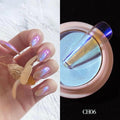 1g/box Transparent Holo Nail Glitter Mirror Aurora Neon Powders Dust Chameleon Nail Art Chrome Pigment Dipping Powder Decoration|Nail Glitter