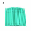 100 Pcs Applicator Brushes Dental Micro Brush Disposable Materials Durable Micro Mascara Wands Spoilers Eyelashes Cosmetic Brush|Cotton Swabs