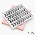 8/20 Pairs 3D Mink Lashes Natural False Eyelashes Dramatic Volume Fake Lashes Makeup Eyelash Extension Silk Handmade Eyelashes|False Eyelashes