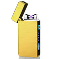 Windproof Dual Arc Lighter Plasma Flameless Rechargeable Electric Lighter for Cigarette Candle with LED Power Display|Cigarette Accessories