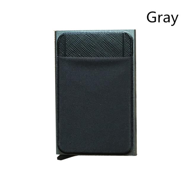 Men Business Aluminum Cash ID Card Holder RFID Blocking Slim Metal Wallet Coin Purse card case credit card wallet rfid wallet|Card & ID Holders