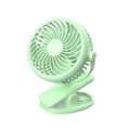 Portable Mini Mute Fan 2 Ways Desktop+Clips On Rechargeable Rotatable Mini Portable Handheld Charging Small Fan #YL10|Device Cleaners