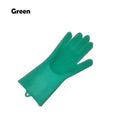 1Pcs Silicone Dishwashing Gloves with Cleaning Brush Kitchen Housekeeping Washing Gloves 100% Food Grade Cleaning Gloves|Household Gloves