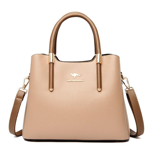 Leather Casual Crossbody Bags for Women 2020 Ladies Luxury Designer Tote Handbag Top Handle High Quality Shoulder Bag Sac A Main