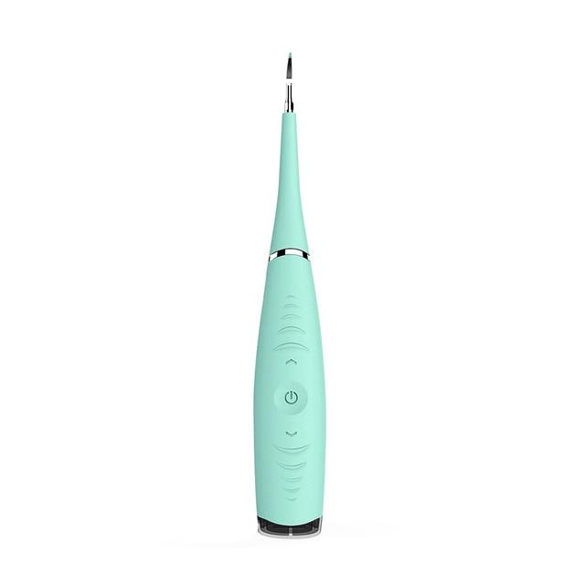 Portable Electric Ultrasonic Dental Scaler Tooth Calculus Tool Sonic Remover Stains Tartar Plaque Whitening Oral Cleaner Machine|Cleaning Brushes