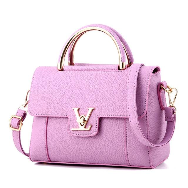 2018 Hot Flap V Women's Luxury Leather Clutch Bag Ladies Handbags Brand Women Messenger Bags Sac A Main Femme Famous Tote BagC97|Shoulder Bags