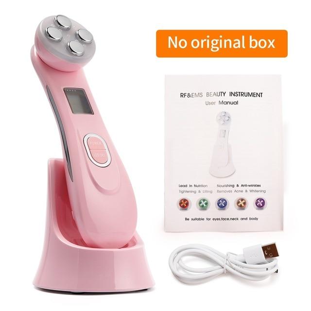 5in1 RF&EMS Radio Mesotherapy Electroporation Face Beauty Pen Radio Frequency LED Photon Face Skin Rejuvenation Remover Wrinkle|wrinkles face|wrinkle removerrf led