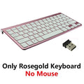 2.4G Wireless Keyboard and Mouse Protable Mini Keyboard Mouse Combo Set For Notebook Laptop Mac Desktop PC Computer Smart TV PS4|Keyboard Mouse Combos