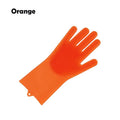 1Pcs Silicone Dishwashing Gloves with Cleaning Brush Kitchen Housekeeping Washing Gloves 100% Food Grade Cleaning Gloves|Household Gloves