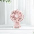 Portable Mini Mute Fan 2 Ways Desktop+Clips On Rechargeable Rotatable Mini Portable Handheld Charging Small Fan #YL10|Device Cleaners