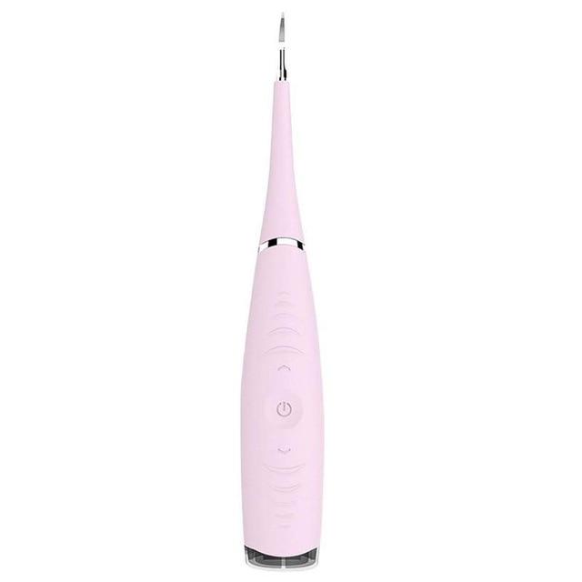 Portable Electric Ultrasonic Dental Scaler Tooth Calculus Tool Sonic Remover Stains Tartar Plaque Whitening Oral Cleaner Machine|Cleaning Brushes