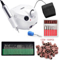 Pro 35000RPM Nail Master Electric Nail Drill Machine Manicure Machine Nail Drill Bit Set Case Anti scald Handle Nail Tools|Electric Manicure Drills|   - AliExpress