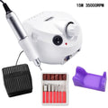 Pro 35000RPM Nail Master Electric Nail Drill Machine Manicure Machine Nail Drill Bit Set Case Anti scald Handle Nail Tools|Electric Manicure Drills|   - AliExpress