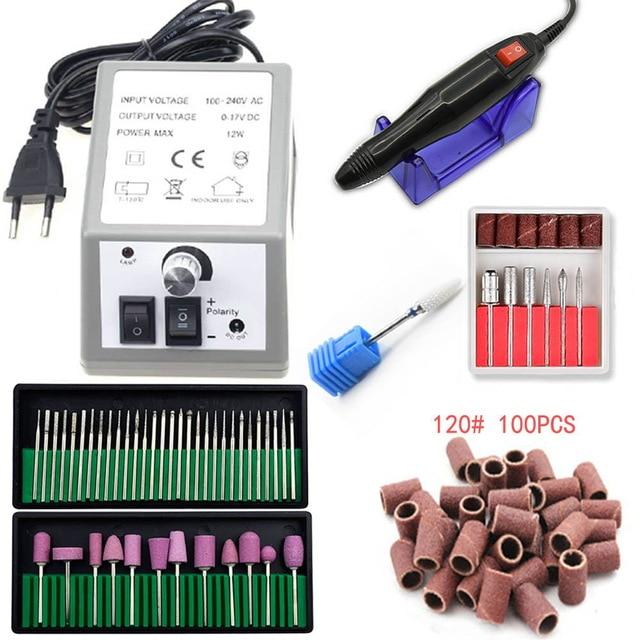 Electric Nail Drill Machine Manicure Machine Professional Nail Master 20000RPM Nail Art File Ceramic Nail Drill Bits Tools|Electric Manicure Drills|   - AliExpress