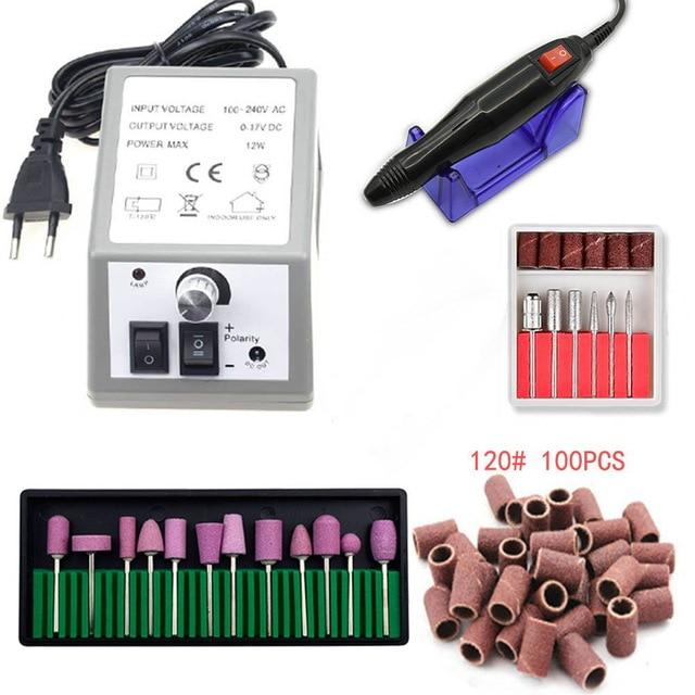 Electric Nail Drill Machine Manicure Machine Professional Nail Master 20000RPM Nail Art File Ceramic Nail Drill Bits Tools|Electric Manicure Drills|   - AliExpress