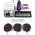 Professional Electric Nail Drill Machine Set Nail Art File Milling Cutter Manicure Nail Art Pen Pedicure Equipment Nail Art Tool|Electric Manicure Drills