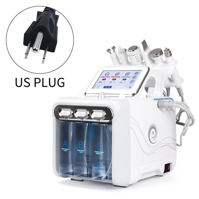 6 In 1 Water Dermabrasion Machine Deep Cleansing Machine Water Jet Hydro Diamond Facial Clean Dead Skin Removal For Salon Use|Skin Beauty Cleansing Facial Bubble Machine