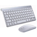 2.4G Wireless Keyboard and Mouse Protable Mini Keyboard Mouse Combo Set For Notebook Laptop Mac Desktop PC Computer Smart TV PS4|Keyboard Mouse Combos