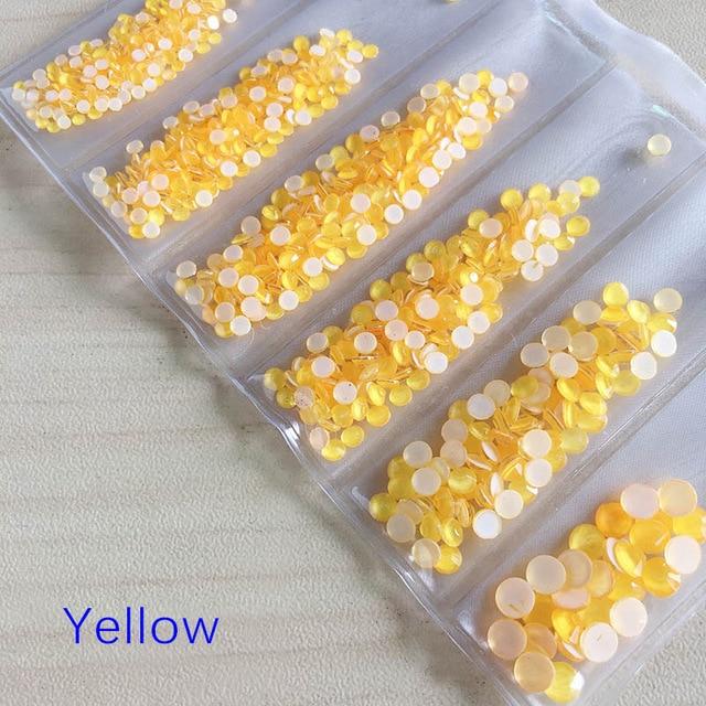 1 Set Multi Shape Crystal Fluorescence Nail Art Rhinestones Decorations Glitter Gems 3D Manicure Decoration Accessory Tool|Rhinestones