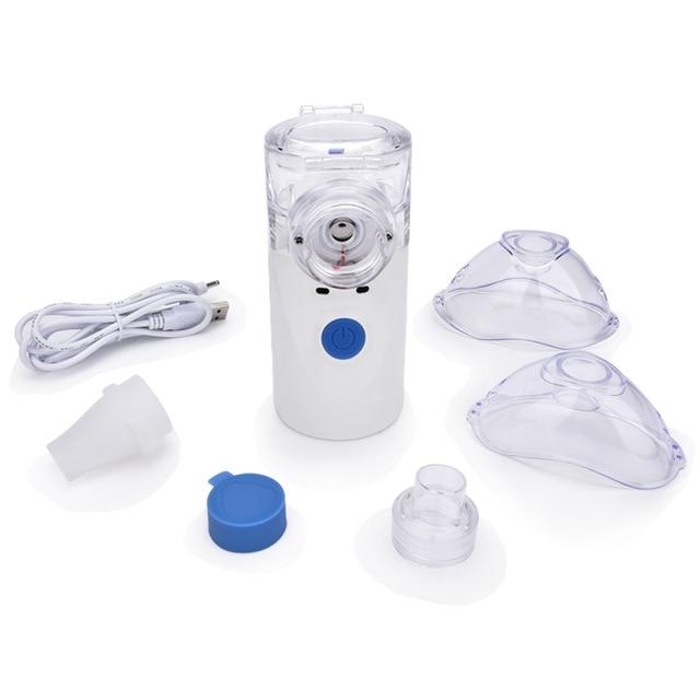 Handheld Portable Nebulizer Medical Humidifier Inhaler Silent Atomization Fine Particles Asthma nebulizador Health Care adulto|Steaming Devices