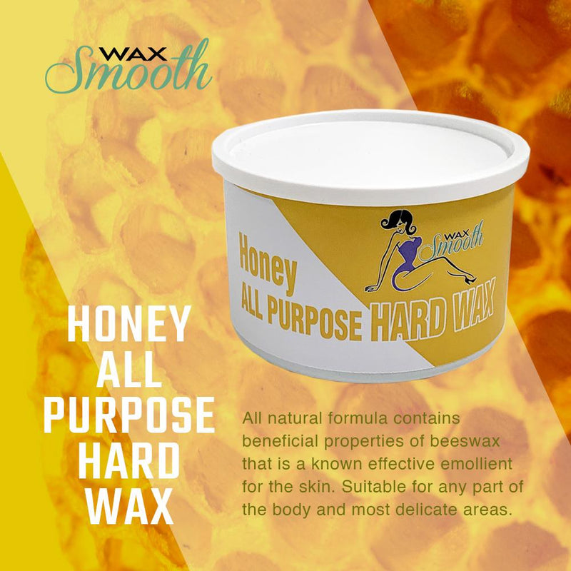 Wax Smooth Honey All Purpose Hard Wax 14 oz