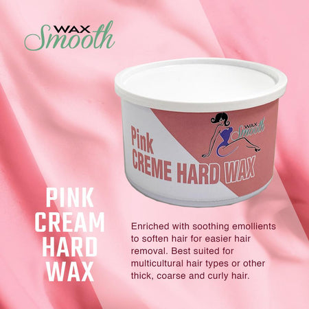 Wax Smooth Pink Cream Hard Wax 14 oz